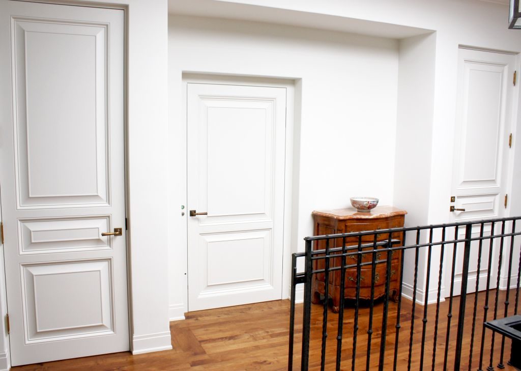 Lift Shop home lift door in a finished residential interior