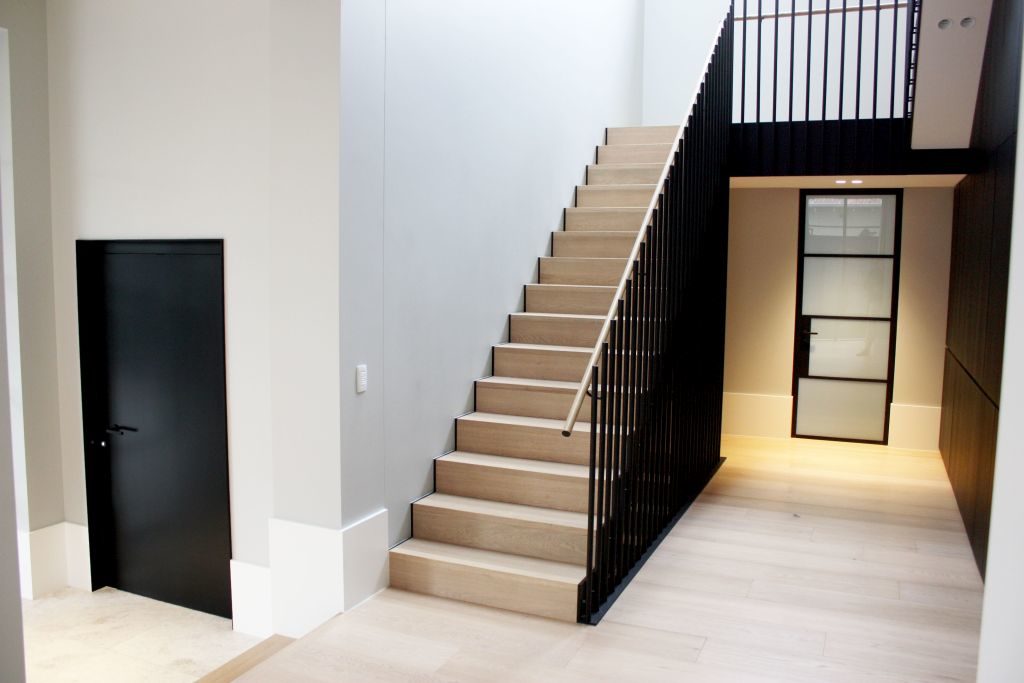 Lift Shop home lift door in a finished residential interior
