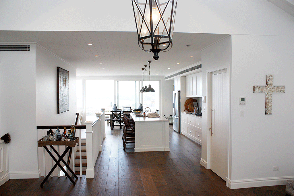 Lift Shop home lift door in a finished residential interior
