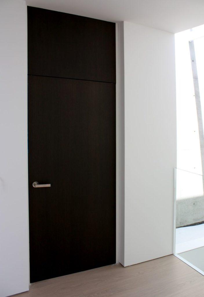 Lift Shop home lift door in a finished residential interior