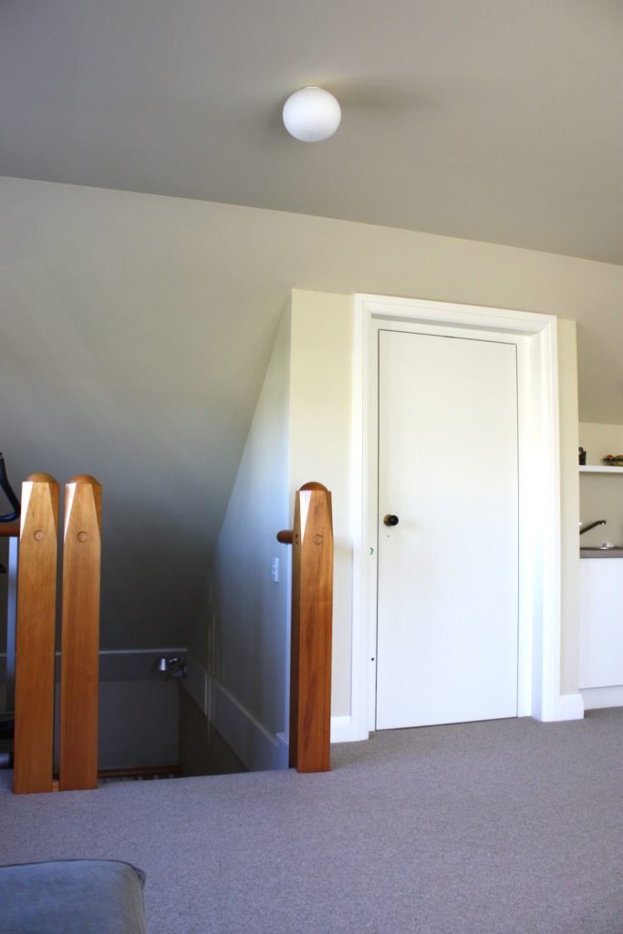 Lift Shop lift door integrated with the home interior