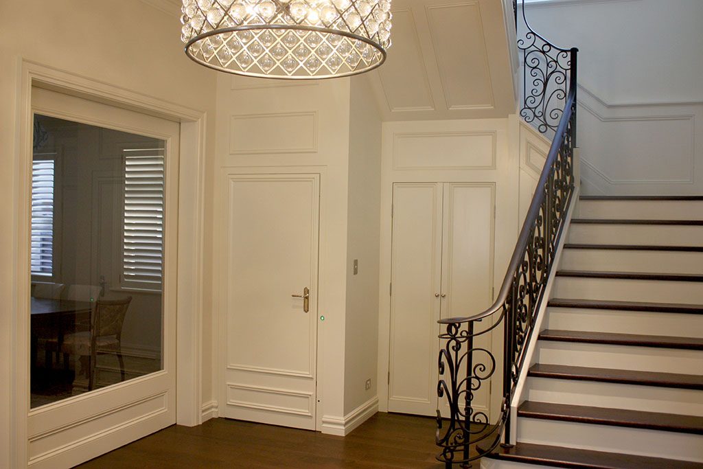 Lift Shop home lift door in a finished residential interior