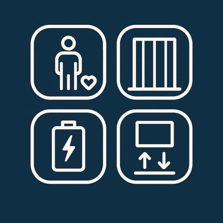 Residential elevator with integrated ICSR and battery backup system
