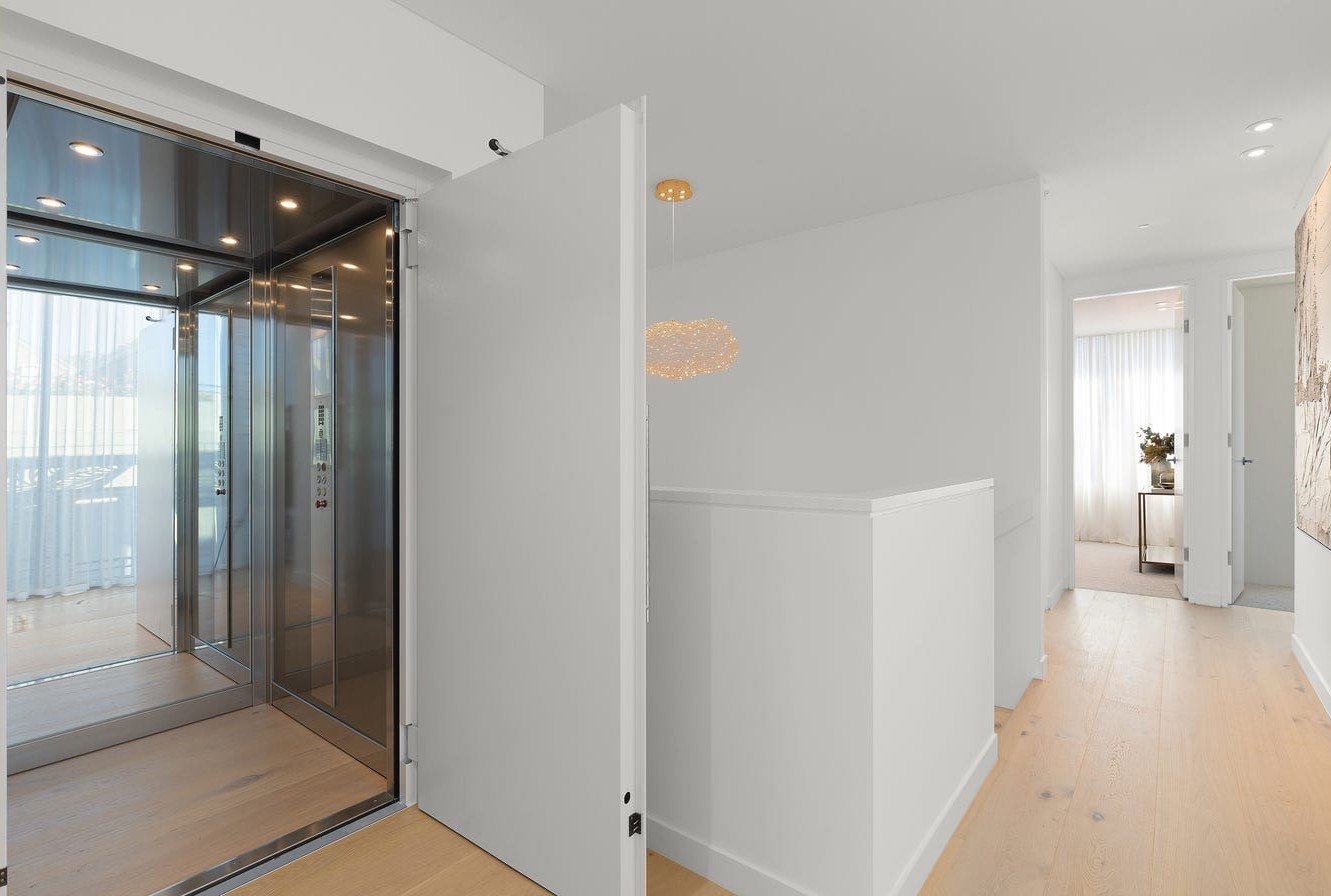Lift Shop A Series Swing Door lift inside Fairlight residence