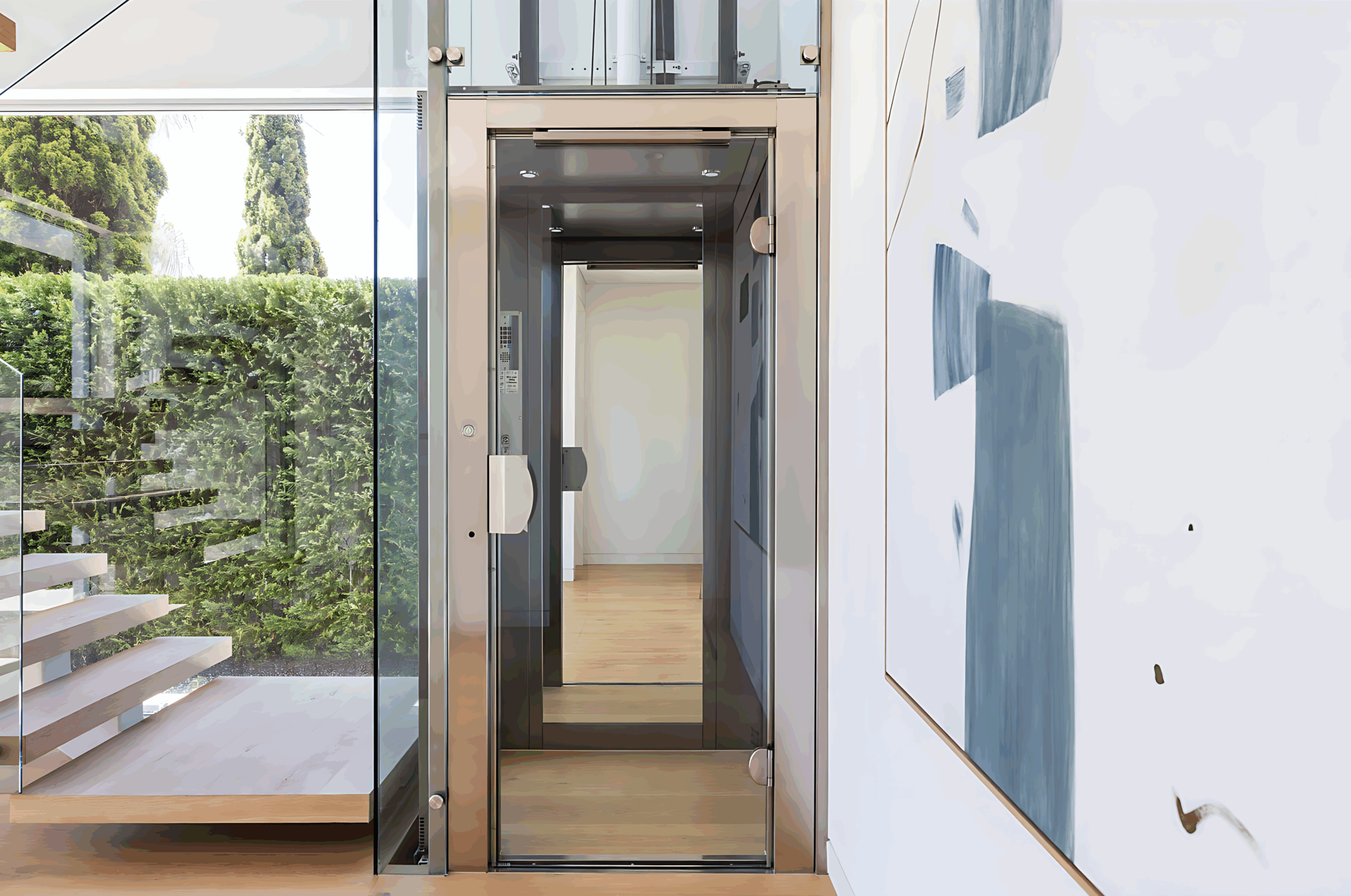 Lift Shop A Series in a Gladesville home Lift Shop A Series cabin with premium finishes in Gladesville home