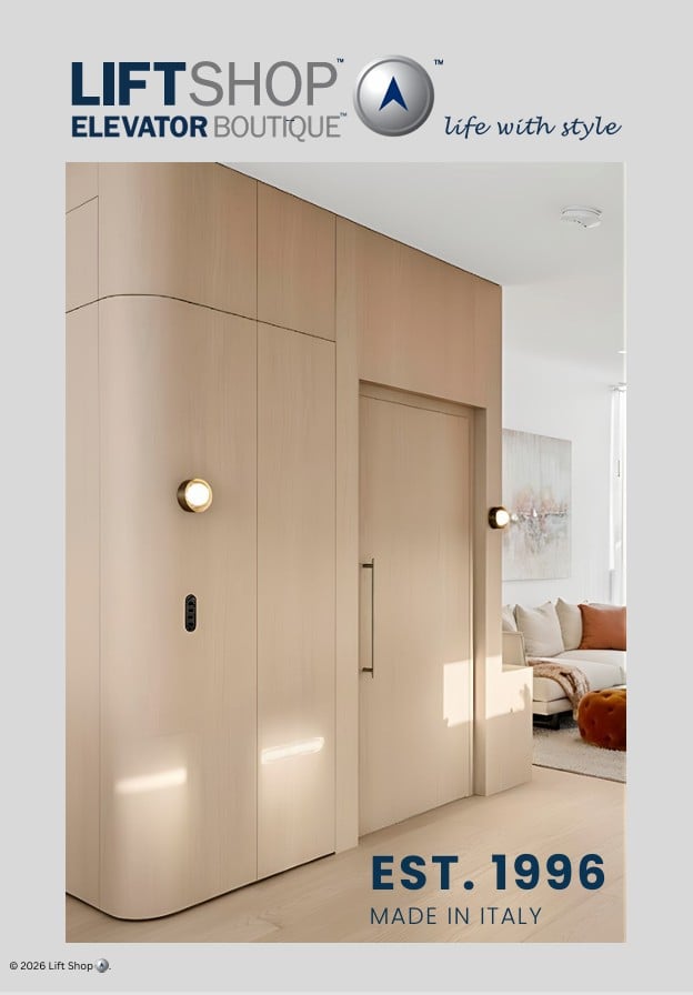 Home Page of Lift Shop Brochure