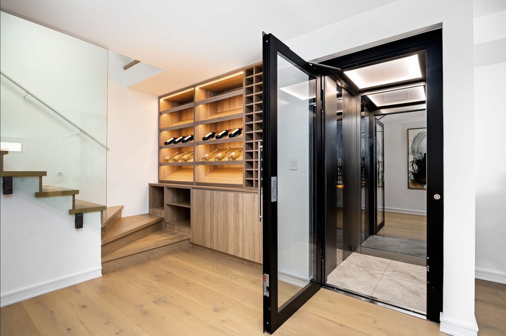 Lift Shop luxury home lift cabin in a Clovelly residence