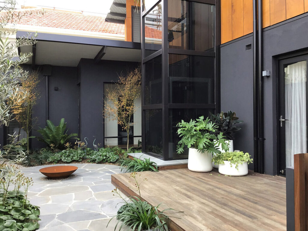 Outdoor home lift installed in Sydney by Lift Shop