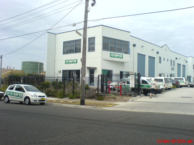 The Lift Shop Sydney showroom in 2005