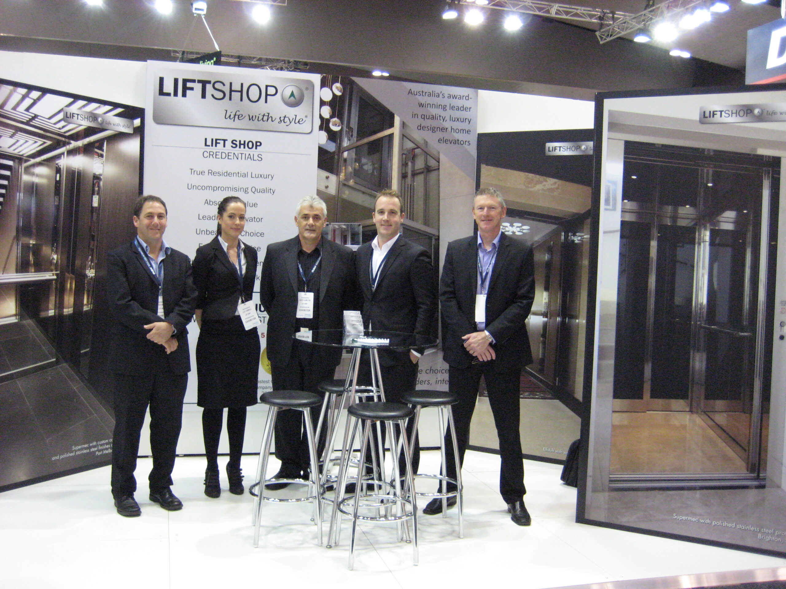 Lift Shop display at the Home Show