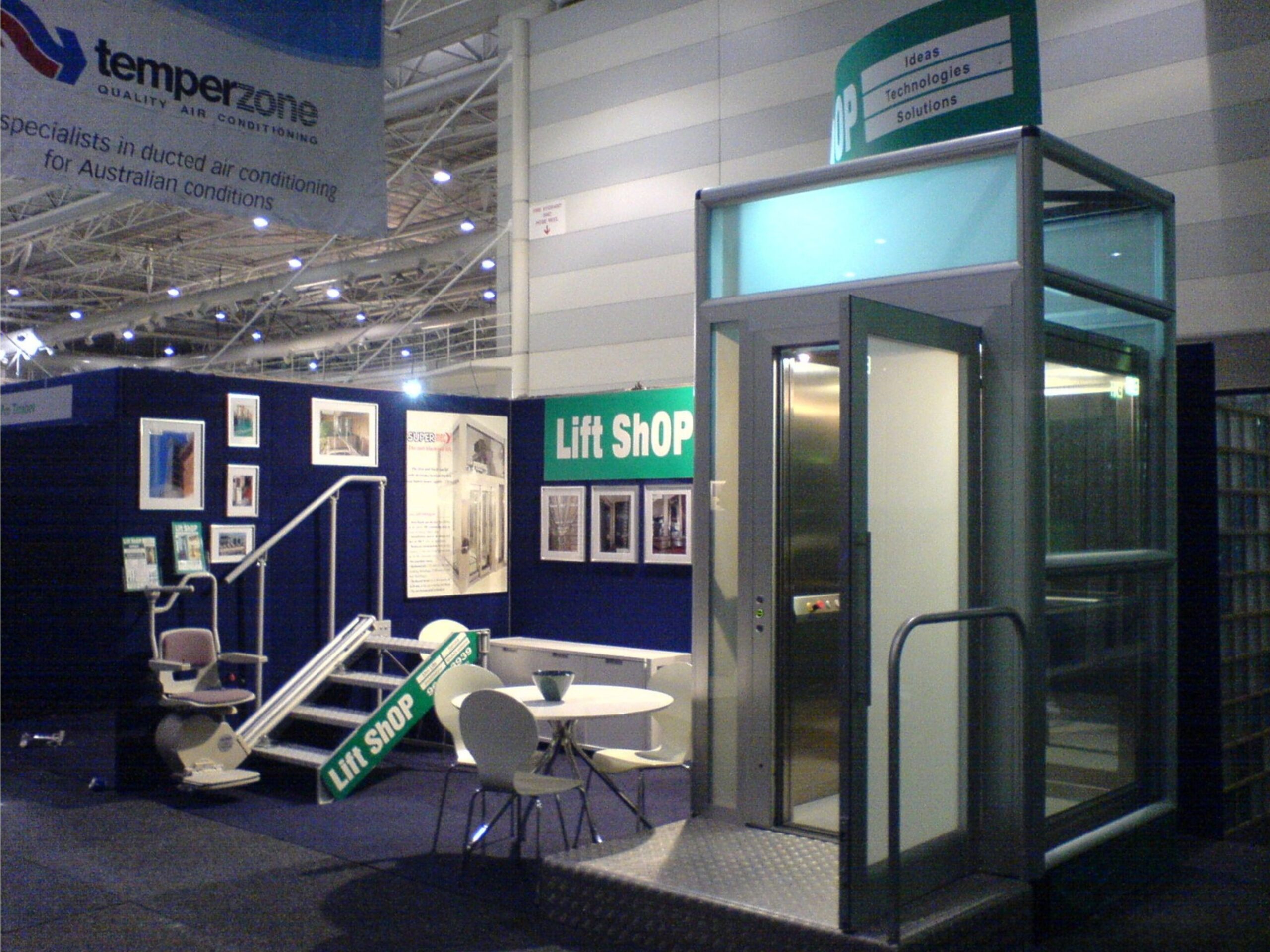An early Lift Shop home lift model