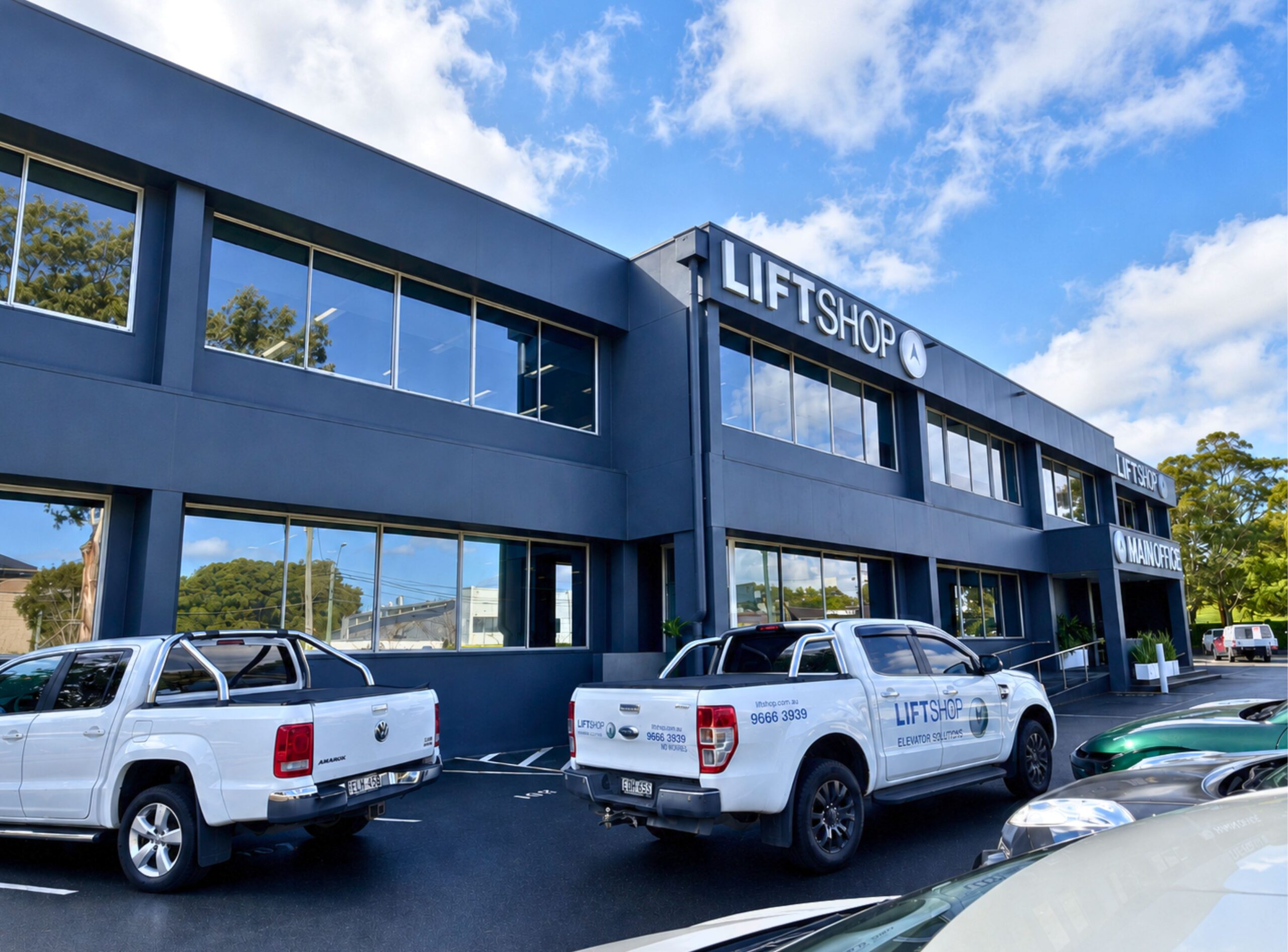 The Lift Shop Sydney showroom, 2026