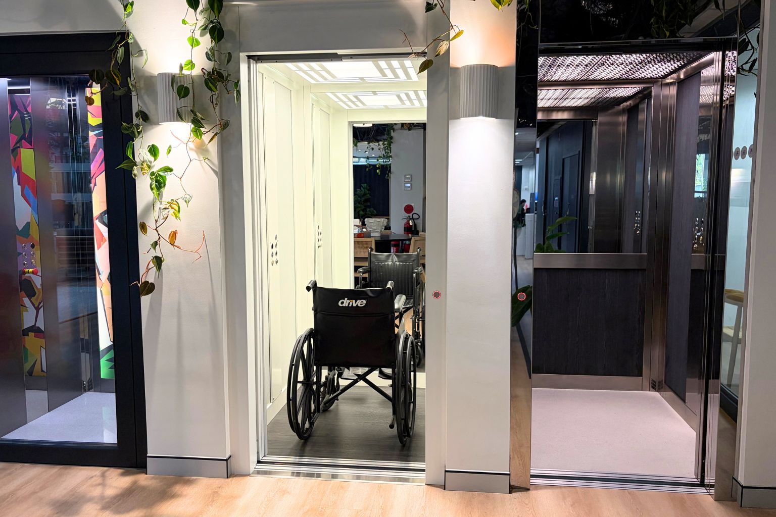 Lift Shop home lift interior