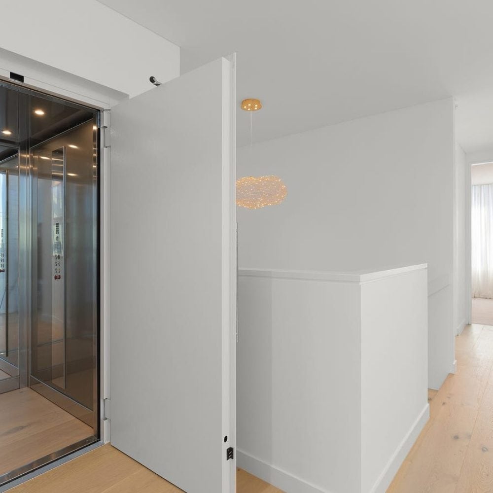 Lift Shop A Series Swing Door lift inside Fairlight residence
